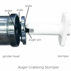 Budget 🔥 Weston Butcher Series Commercial Grade #22 Electric Meat Grinder - 1.0 HP Steel 😀 -KitchenAid Shop 09 2201 w weston butcher series commercial grade 22 electric meat grinder 1.0 hp auger grabbing stomper diagram