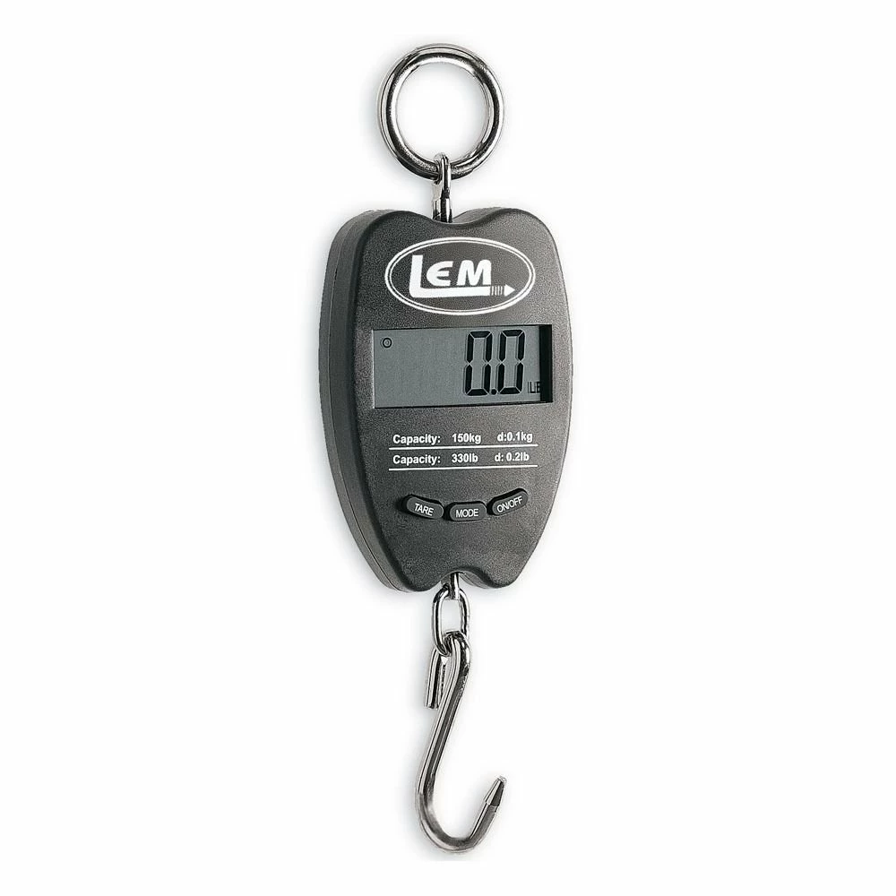 Hot Sale ???? LEM 330LB Digital Hanging Scale Black ???? 1 Hot Sale ???? LEM 330LB Digital Hanging Scale Black ????