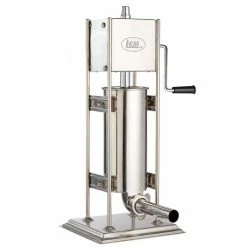 Coupon 😉 LEM Big Bite Dual Gear 10lb Sausage Stuffer With 2 Speeds Silver 🥰