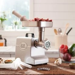 Discount 🔔 LEM Mighty Bite Meat Grinder Steel ⌛ -KitchenAid Shop 1158 mightybitegrinder web