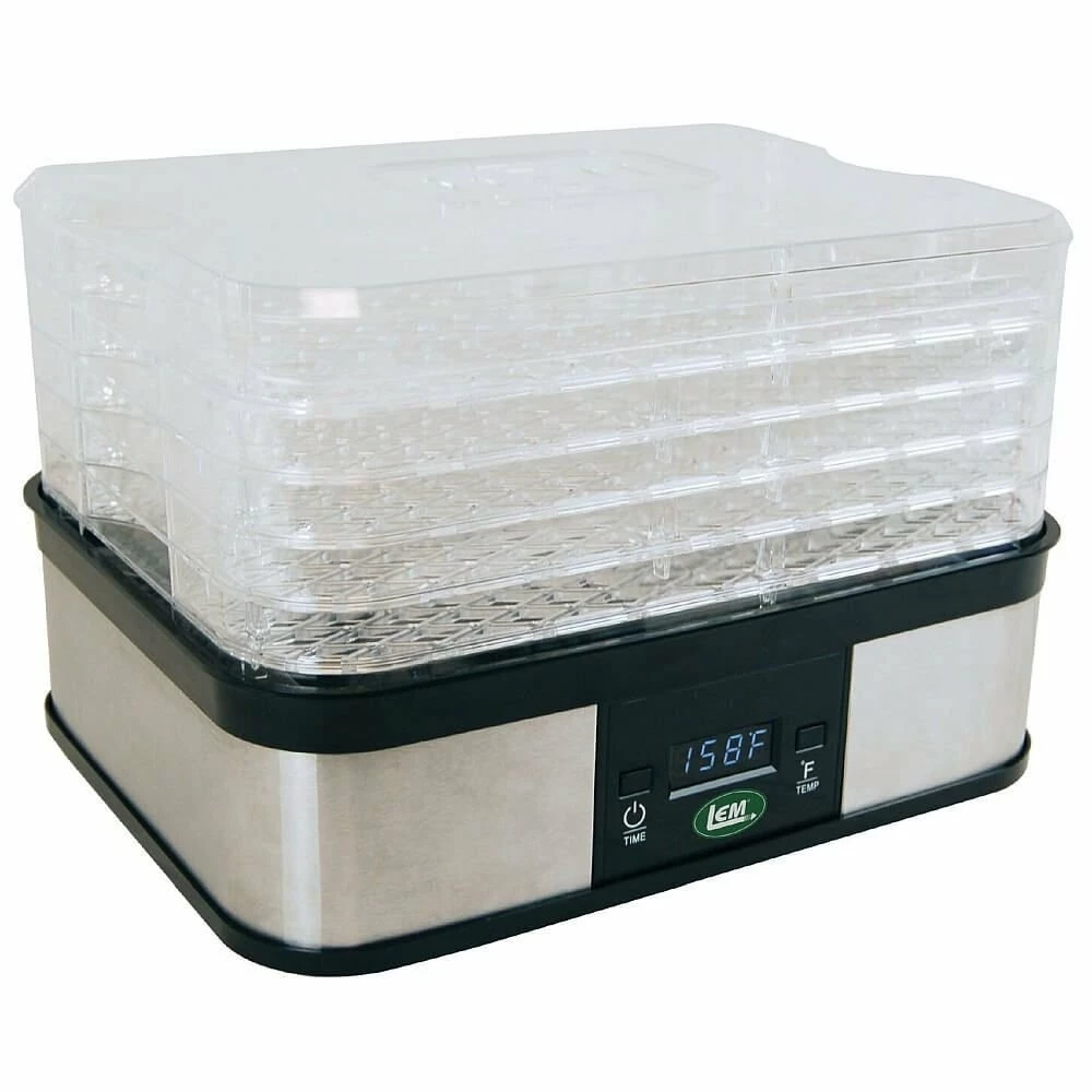 Deals ๐ LEM Digital Dehydrator | 5-Tray Black & Stainless ๐ 1 Deals ๐ LEM Digital Dehydrator | 5-Tray Black & Stainless ๐