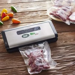 Promo 👏 LEM Maxvac 100 Vacuum Sealer Black & Stainless 🌟 -KitchenAid Shop 1379lemmax100vacuumsealersupplemental 1