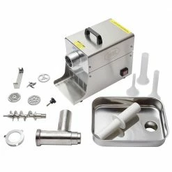 Discount 🛒 LEM Big Bite Meat Grinder #8 + Poly Gloves Stainless Steel 😉 -KitchenAid Shop 1779 bb8grinder group web 5