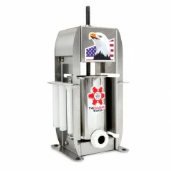 New 😉 The Sausage Maker (TSM) The Sausage Maker Stainless Steel Sausage Stuffer | 5# Silver ❤️