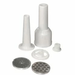 Cheap ✨ Weston #8 Heavy-Duty Electric Meat Grinder White 🧨 -KitchenAid Shop 33 0201 w weston 8 heavy duty 575 watt electric meat grinder attachments