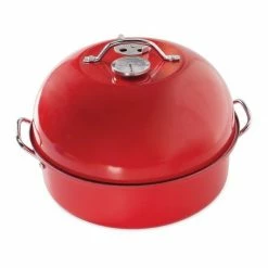 Hot Sale ❤️ Nordic Ware Kettle Smoker Red 😀