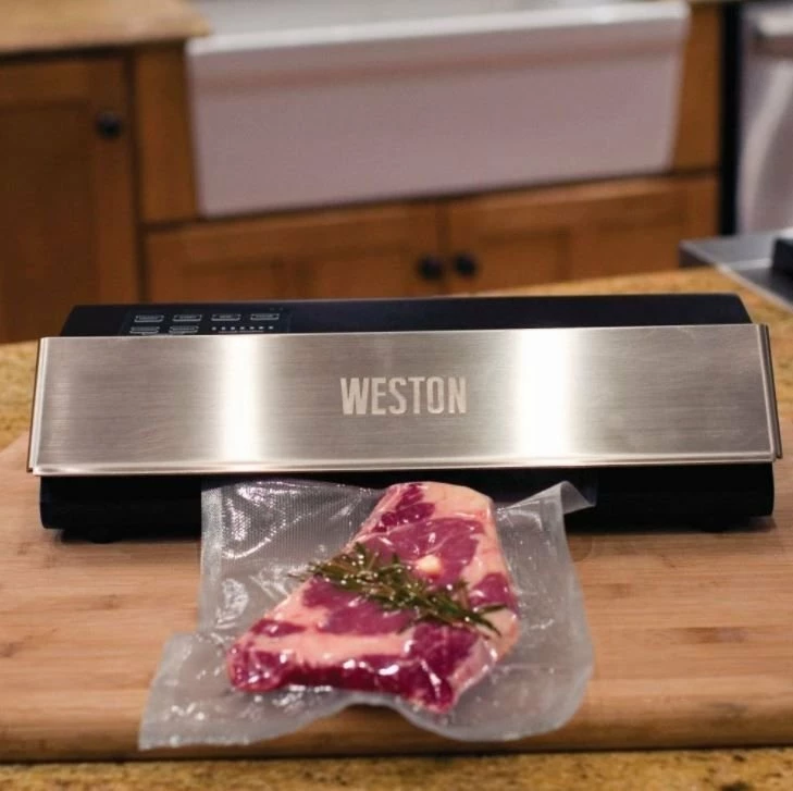 Hot Sale ✔️ Weston Pro Advantage Vacuum Sealer Black & Stainless ✔️