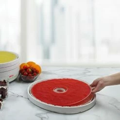 Best Pirce 🧨 Nesco / American Harvest Nesco American Harvest Dehydrator Fruit Roll Sheets Set Of 2 White 😀 -KitchenAid Shop 6 gardenmaster fruit roll sheet lifestyle kitchen