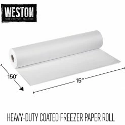 Deals ✔️ Weston Heavy Duty Freezer Paper | 15" X 150' Roll White 🧨 -KitchenAid Shop 710hegu8 ql. ac sl1500