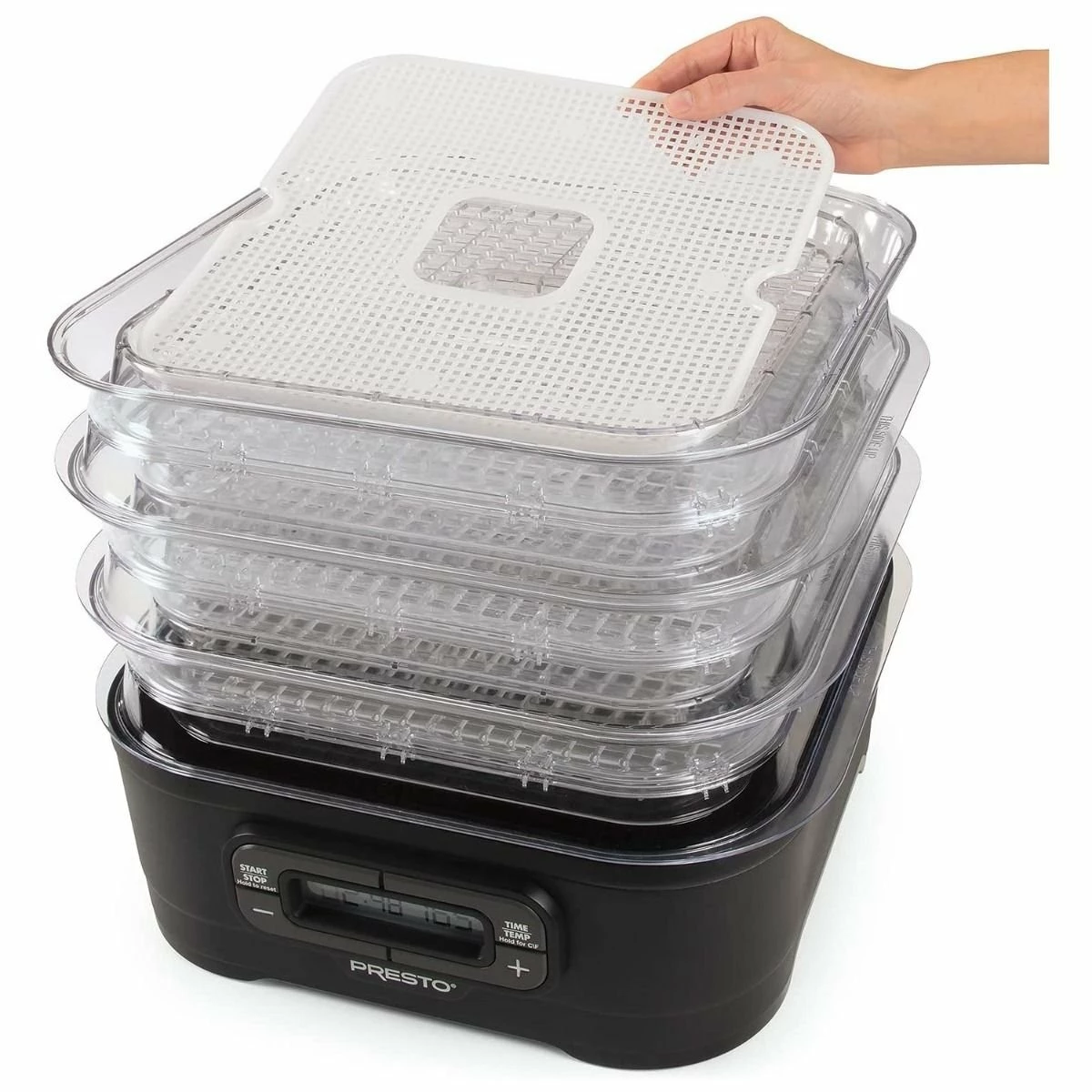 Top 10 ???? Presto® Dehydro® Digital Electric Food Dehydrator | Square Accessories - Nonstick Mesh Screens (Set Of 2) White ???? 4 Top 10 ???? Presto® Dehydro® Digital Electric Food Dehydrator | Square Accessories - Nonstick Mesh Screens (Set Of 2) White ???? - Image 4