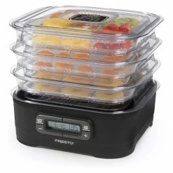 Hot Sale 😍 Presto® Dehydro® Digital Electric Food Dehydrator | Square Black, Clear 🔥 -KitchenAid Shop 71lwlwysqvl. ac sl1500 1