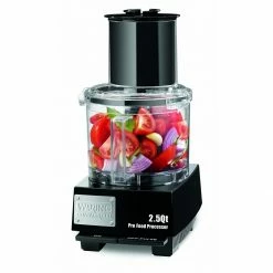 Best Sale ✨ Waring Commercial 2+ Qt Food Processor - Flat Cover By Cuisinart Black, Black & Stainless, Silver 💯 -KitchenAid Shop 71m1dxk43bl. sl1500