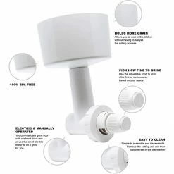Best deal 👏 Family Grain Mill Motor & Seed/Grain Mill Combo White 💯 -KitchenAid Shop 71rblxak04l. ac sl1500