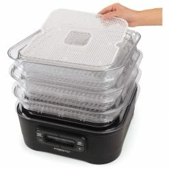 Hot Sale 😍 Presto® Dehydro® Digital Electric Food Dehydrator | Square Black, Clear 🔥 -KitchenAid Shop 71zgzzfnljl. ac sl1500 1