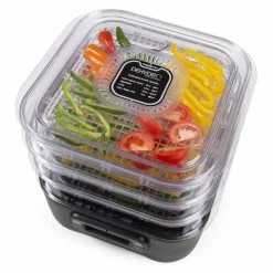 Hot Sale 😍 Presto® Dehydro® Digital Electric Food Dehydrator | Square Black, Clear 🔥 -KitchenAid Shop 81scxuangvl. ac sl1500 1