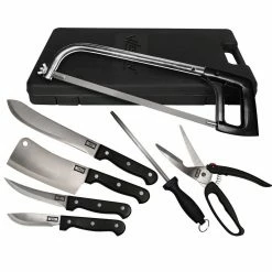 Hot Sale 🧨 Weston Game Processing Kit - 10-Piece Set Black, Black & Stainless, Silver ❤️