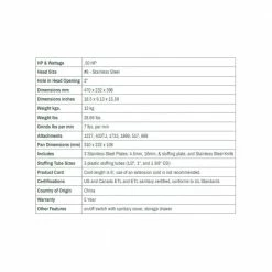 Budget ✨ LEM Big Bite Meat Grinder #8 With Premium Salvinox 1/8" (3mm) And 1/4" (6mm) Grinder Plates Stainless Steel 🔔 -KitchenAid Shop 8specs 4