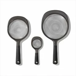 Best reviews of 🤩 OXO Good Grips Strainer Set | 3-Piece Black ✨