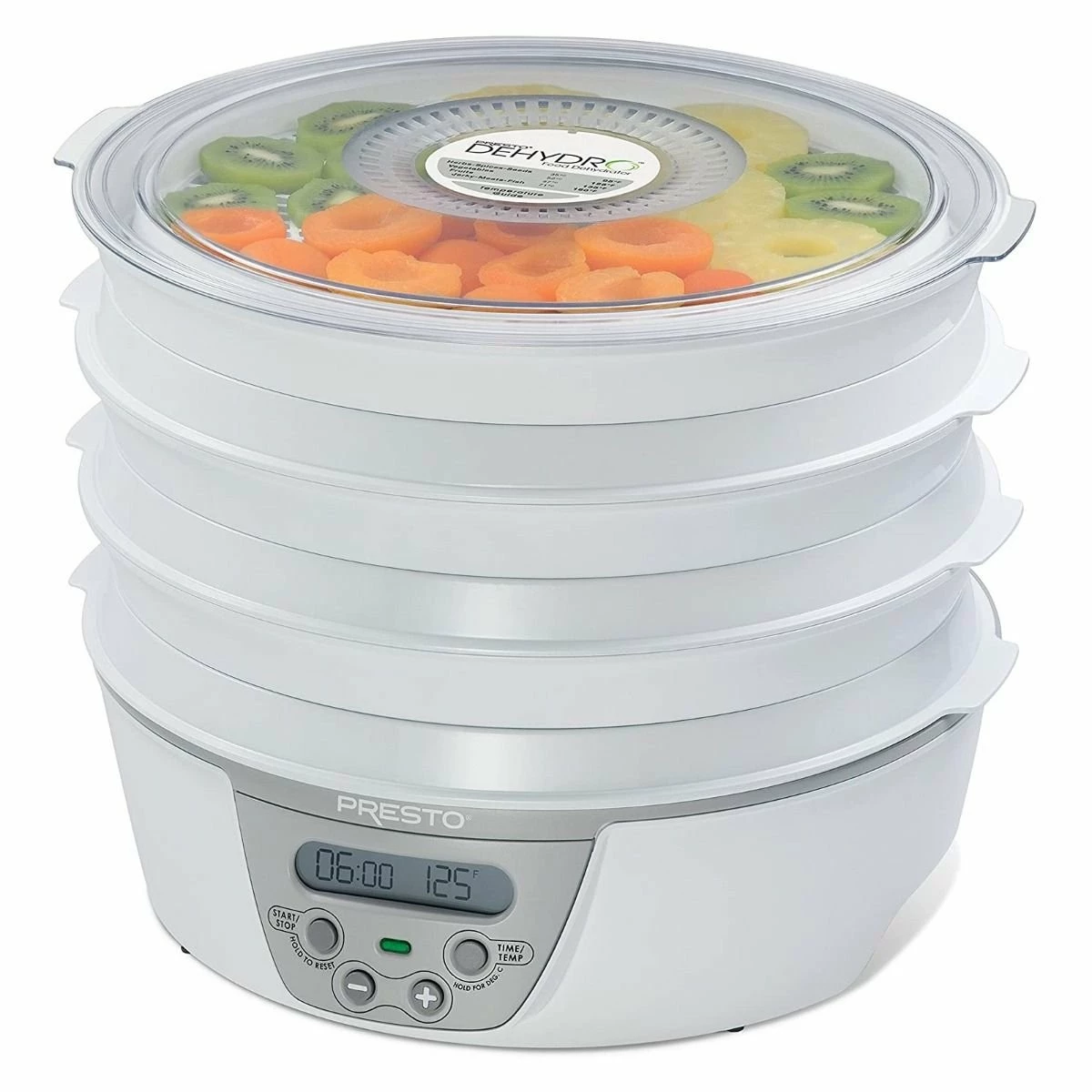 Top 10 🤩 Presto® Dehydro® Digital Electric Food Dehydrator | Round White 🌟 2 Top 10 🤩 Presto® Dehydro® Digital Electric Food Dehydrator | Round White 🌟 - Image 2