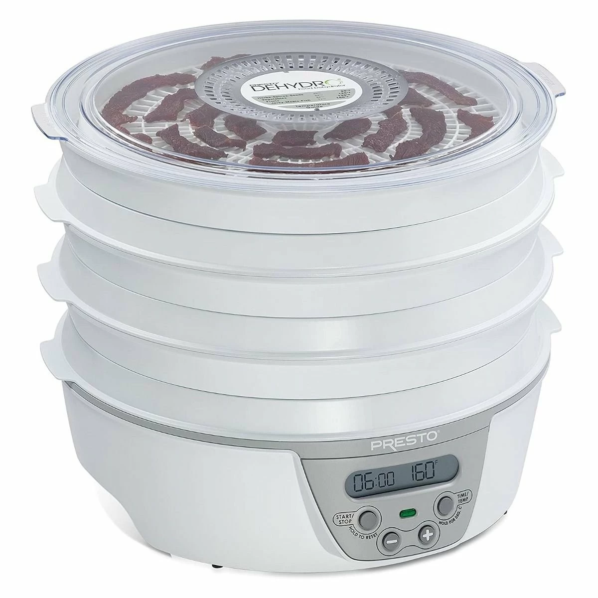 Top 10 🤩 Presto® Dehydro® Digital Electric Food Dehydrator | Round White 🌟 3 Top 10 🤩 Presto® Dehydro® Digital Electric Food Dehydrator | Round White 🌟 - Image 3