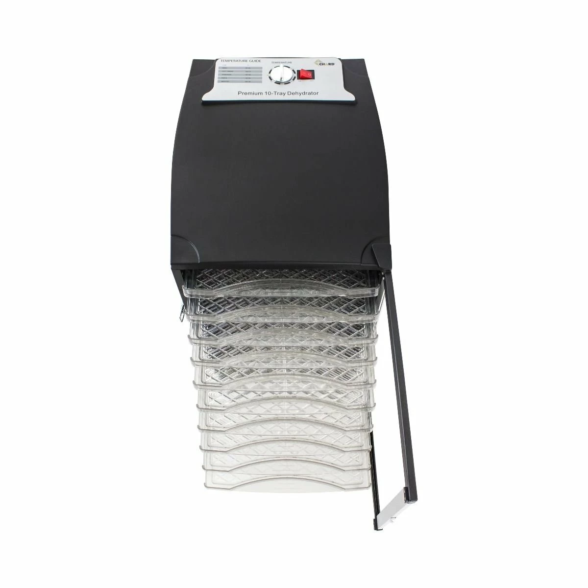 Promo ???? Chard 10 Tray Dehydrator Black, Clear, Stainless Steel ???? 4 Promo ???? Chard 10 Tray Dehydrator Black, Clear, Stainless Steel ???? - Image 4