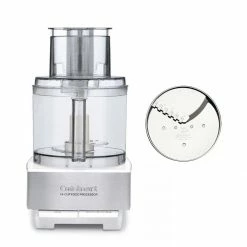 Best Sale ✨ Cuisinart Custom 14-Cup Food Processor + 6mm French Fry Disc | White Stainless Steel 🎉