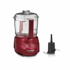 Deals 😍 Cuisinart Mini Prep Food Processor + Chopping Blade | Metallic Red 👍