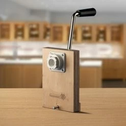 Promo 🎉 Family Grain Mill Hand Drive Unit Natural 🥰 -KitchenAid Shop hand crank base on counter