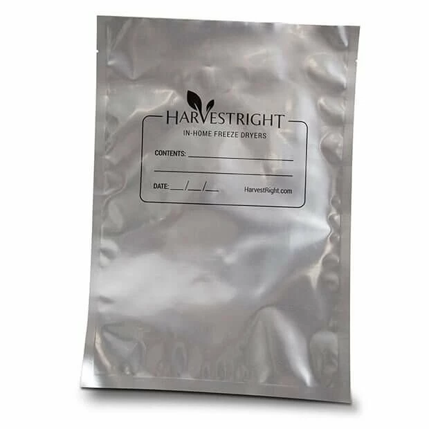 Wholesale ๐ Harvest Right 1/2-Gallon Freeze Dryer Mylar Bags | 50-Pack Silver โญ 1 Wholesale ๐ Harvest Right 1/2-Gallon Freeze Dryer Mylar Bags | 50-Pack Silver โญ