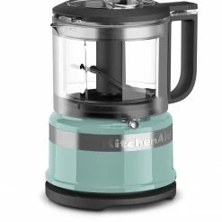 Promo 🤩 KitchenAid 3.5-Cup Mini Food Processor | Aqua Sky Blue 🌟