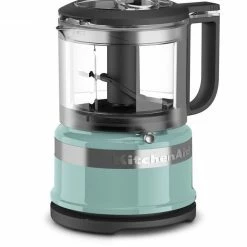 Discount 🔔 KitchenAid Aqua Sky Small Appliances Set | Mini Food Processor, Blender & Hand Mixer Green 👍 -KitchenAid Shop kfc3516aq kitchenaid 3.5 cup mini food processor aqua sky 1