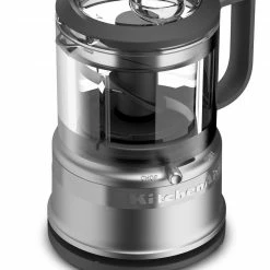 Buy 😀 KitchenAid 3.5-Cup Mini Food Processor | Contour Silver Silver 🥰 -KitchenAid Shop kfc3516cu kitchenaid 3.5 cup mini food processor contour silve