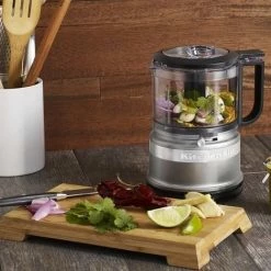 Buy 😀 KitchenAid 3.5-Cup Mini Food Processor | Contour Silver Silver 🥰