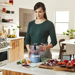 Brand new 🔥 KitchenAid 5-Cup Cordless Food Chopper | Blue Velvet Blue ✔️ -KitchenAid Shop kfcb519bv 5 cup cordless food chopper blue velvet