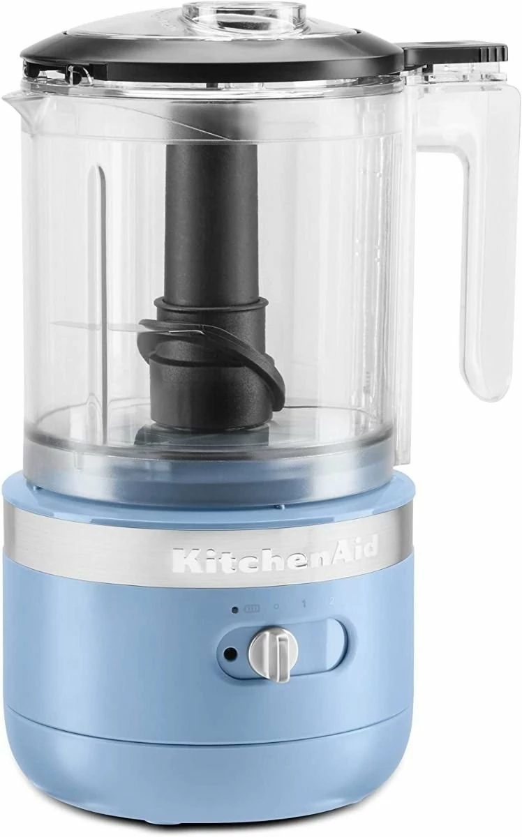 Coupon 😉 KitchenAid Blue Velvet Cordless Small Appliances Set | Hand Mixer, Hand Blender & Food Chopper Blue 🛒 - Image 3
