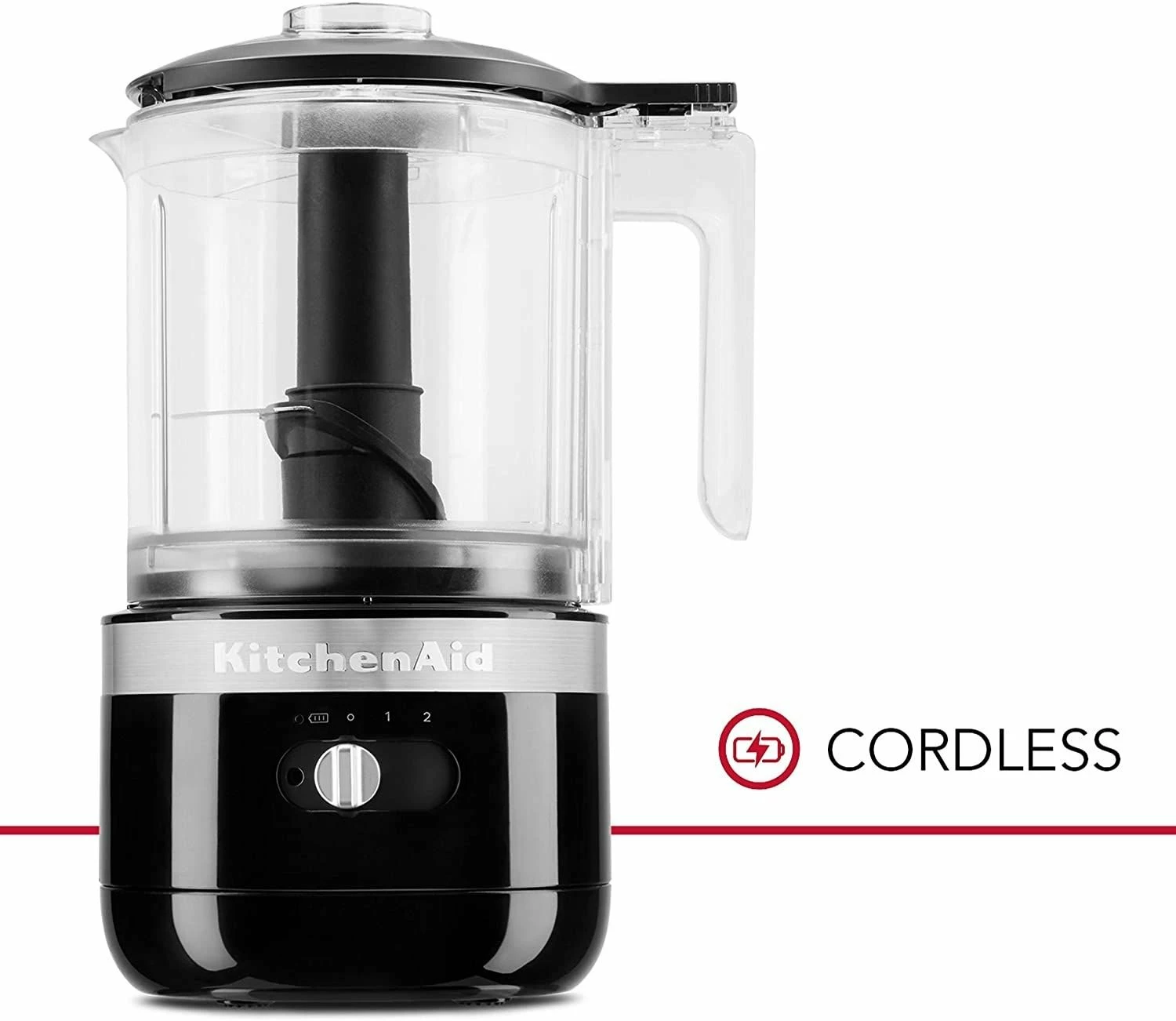 Deals ⭐ KitchenAid 5-Cup Cordless Food Chopper | Onyx Black Black 🔥