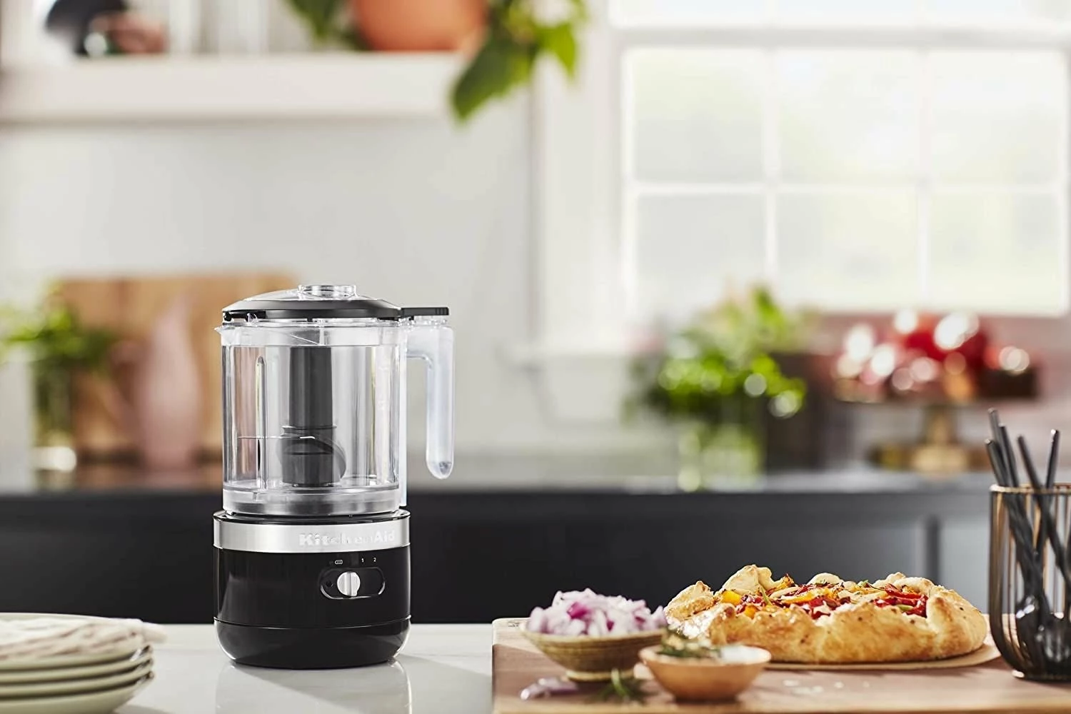 Deals ⭐ KitchenAid 5-Cup Cordless Food Chopper | Onyx Black Black 🔥 - Image 5
