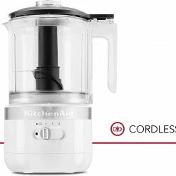 Best Pirce 🔥 KitchenAid 5-Cup Cordless Food Chopper | White White 🛒