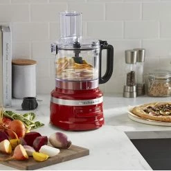 Cheap 🥰 KitchenAid Base 7-Cup Food Processor | Empire Red Red 🌟 -KitchenAid Shop kfp0718er 5