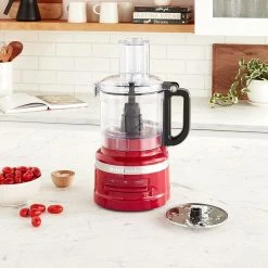 Cheap 🥰 KitchenAid Base 7-Cup Food Processor | Empire Red Red 🌟 -KitchenAid Shop kfp0718er 8