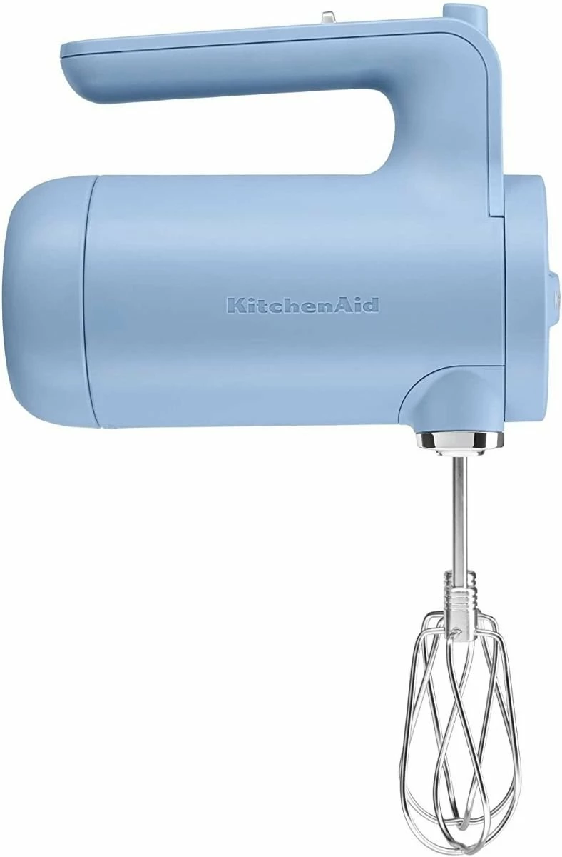 Coupon 😉 KitchenAid Blue Velvet Cordless Small Appliances Set | Hand Mixer, Hand Blender & Food Chopper Blue 🛒 - Image 4