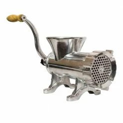 Promo 👏 LEM #32 Aluminum Bolt-Down Manual Meat Grinder Silver 👍