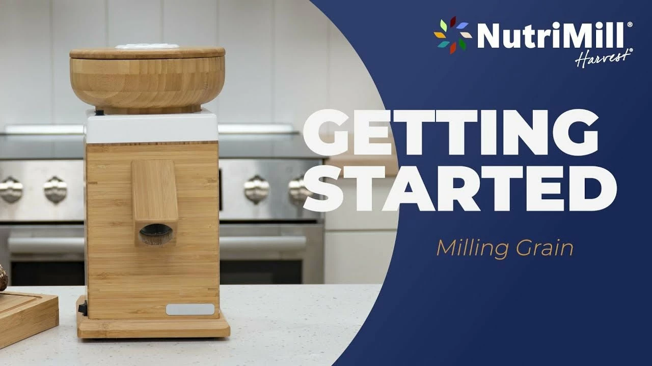 New ❤️ NutriMill Harvest Grain Mill | Forest Green + Cutting Board & Canister Bundle Green 🤩 5 New ❤️ NutriMill Harvest Grain Mill | Forest Green + Cutting Board & Canister Bundle Green 🤩 - Image 5