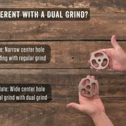 Best Sale 🧨 LEM Big Bite Dual Grind Attachment For #22/32 Silver 👏 -KitchenAid Shop maxresdefault 133 17