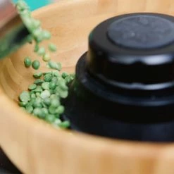 Cheap 🎉 NutriMill Harvest Grain Mill| Powder Sugar White White & Wood 🤩 -KitchenAid Shop nutrimill harvest grain mill split peas 1