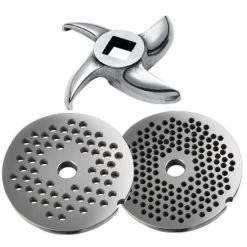 Discount 🥰 Weston Pro Series Silver #12 Electric Meat Grinder Silver 😉 -KitchenAid Shop weston 12 grinder knife plates 10 1201 w