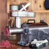 Best Sale 👍 Weston #22 Pro Series Meat Grinder & Sausage Stuffer: 1120 Watts, 1.5 HP Silver ✔️