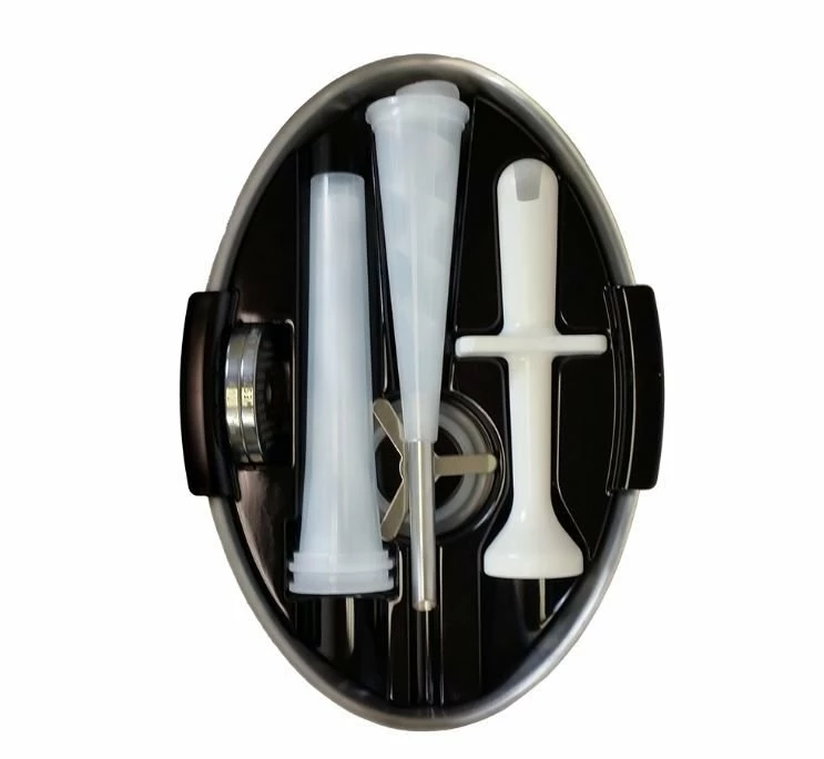 Best Sale 👍 Weston #22 Pro Series Meat Grinder & Sausage Stuffer: 1120 Watts, 1.5 HP Silver ✔️ - Image 5