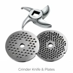 Discount ❤️ Weston Pro Series #8 Meat Grinder - 0.75 HP Steel 🎉 -KitchenAid Shop weston pro series 8 meat grinder meat grinders 10 0801 w 9