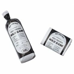 Best Sale 🥰 LEM 1 Lb Wild Game Bags - 100 Count Black, White 👏